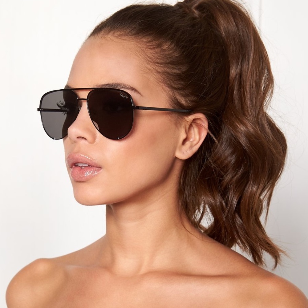 Quay Australia Black Sunglasses